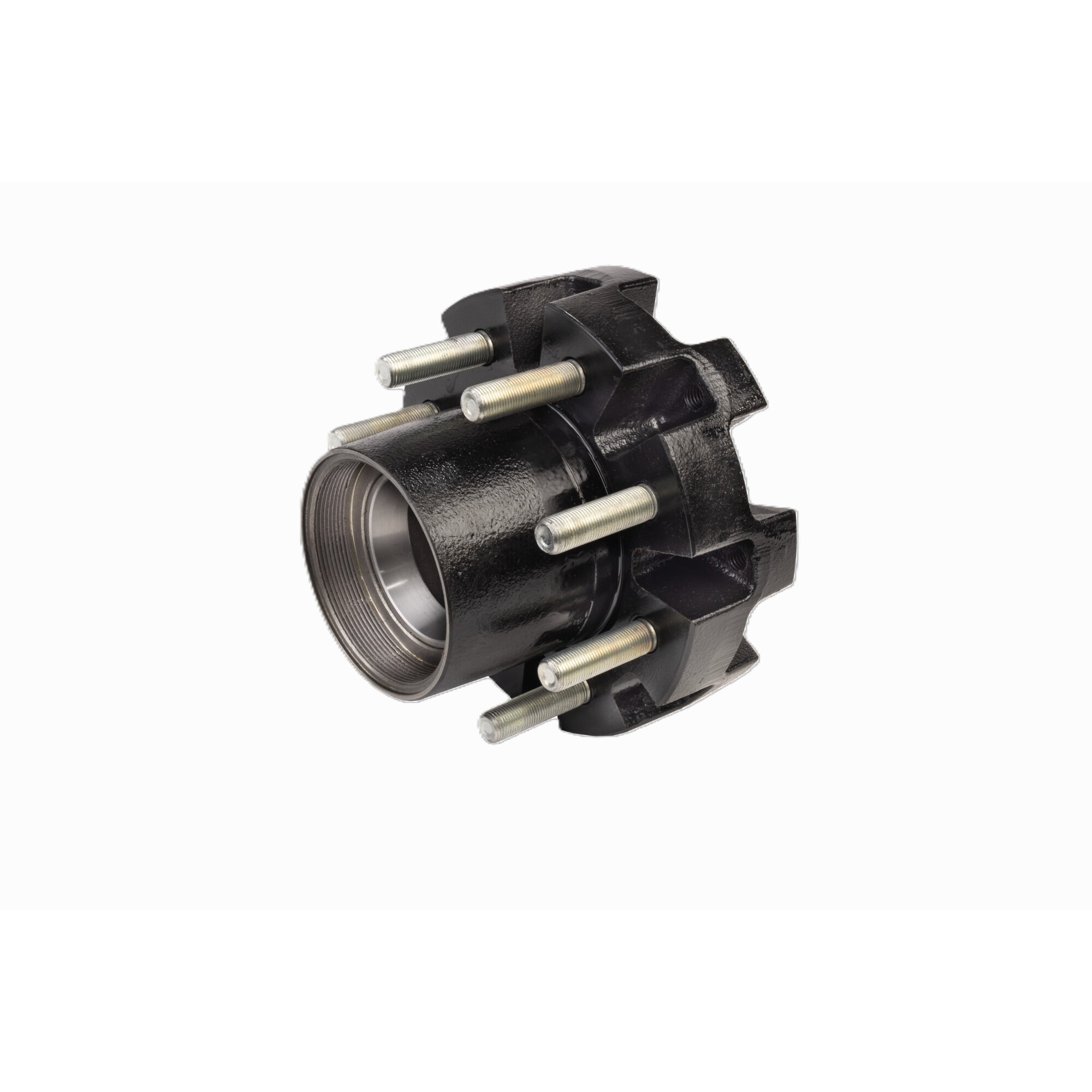 TruRyde, 10K Idler Hub, 8 on 6.5in., 5/8in. studs, Oil, Drum Size 12.25 in, Brake Assembly Left and Right, Fits Axle Capacity 10000 lb, Model# RVI-10K-865-580-BX